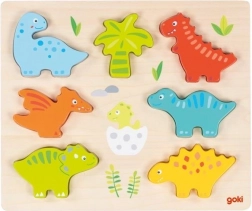 Puzzle de lemn Dinozauri