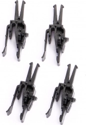 Piko Cuplete scurte pentru vehicule de model, pachet de 4 bucăți