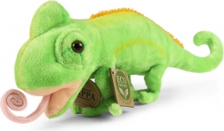 cameleon din pluș 30 cm eco‑friendly