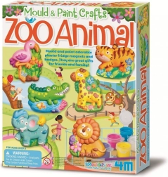 Set creativ – mulaje din gips (zoo)