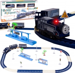 set de tren cu vagoane, 39 de piese