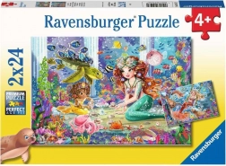 Ravensburger puzzle Sirene 2×24 piese