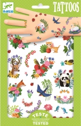 Tatuaje Primăvară fericită de la Djeco