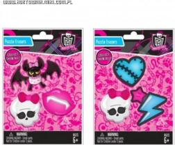 Set de radiere Monster High – Frankie Stein și prietenii