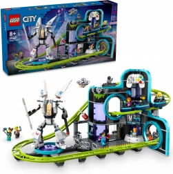 Lego City parcul lumii roboților cu montagne russe