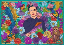 Puzzle Ravensburger Frida Kahlo 1000 piese