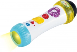 Microfon cu efecte luminoase și schimbător de voce