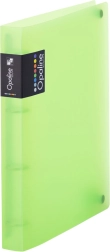Biblioraft cu inele A4 din polipropilenă, verde