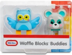 Figurine bufniță și urs LITTLE TIKES Waffle Blocks