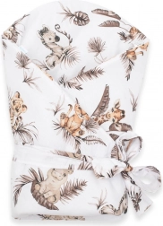 Scutec pentru bebeluși New Baby Safari 80 × 80 cm