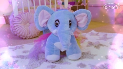 Elefănțelul interactiv de pluș Lola cu povești în limba cehă