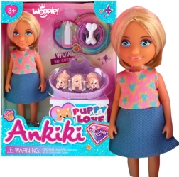 Woopie Royal păpușă cu cățeluși și accesorii
