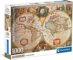 Puzzle 1000 piese hartă veche