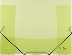 Mapă cu elastic OPALINE verde A4