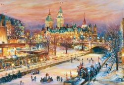 Puzzle RAVENSBURGER festivalul de iarnă din Ottawa 1000 piese
