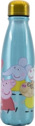 Sticla de apă din aluminiu Peppa Pig 600 ml