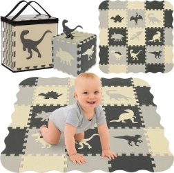 Covoraș puzzle din spumă 30,5 × 30,5 cm, 35 piese KRUZZEL