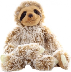 Leneș de pluș cu scai pe mâini 33 cm