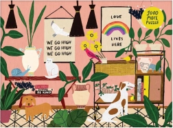 GALISON Puzzle Aici locuiește iubirea 1000 de piese