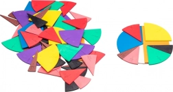 Wissner sectoare circulare pentru predarea fracțiilor