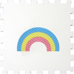 Minideckfloor Duha albă pardoseală autoadezivă