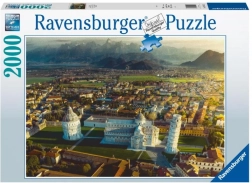 Puzzle Ravensburger Pisa și Muntele Pisano 2000 piese