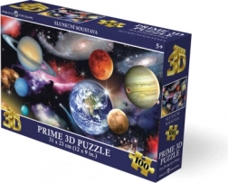 Puzzle 3D sistemul solar