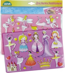 Șabloane de desen prințese și balerine LENA