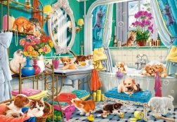 Puzzle Castorland Baie trăsnită 1500 piese