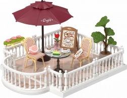 Rolife DIY dům: terasa Chic Café – set de extindere cu 76 de piese