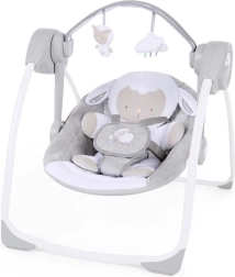 Balansoar Ingenuity cu melodii Cuddle Lamb