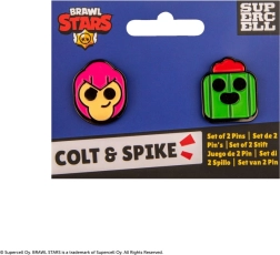 Set de pini Brawl Stars cu Colt și Spike