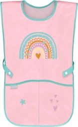 Șorț pentru copii curcubeu roz
