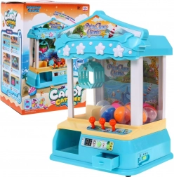 Automat de vânzare Ball Catcher pentru copii 3+ Joc arcade Ball Catcher + panou de control + 10 mingi + 12 jetoane