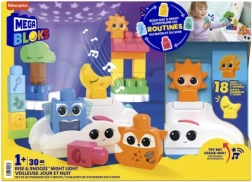 Mega Bloks trezește-te și adoarme lumină de noapte cu figurine