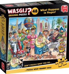 Jumbo Wasgij Original 48: Ce se întâmplă în Vegas! puzzle 1000 de piese