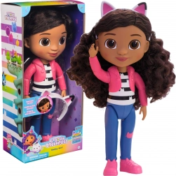 Păpușa Gabi cu bentiță cu urechi de pisică 32 cm – GABBY'S DOLLHOUSE