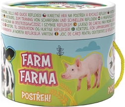 Joc de cărți de observație FARMA cu carte de colorat