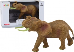 Figurină de colecție elefant african cu trompa ridicată SAFARI