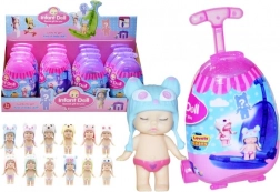 păpușă în valiză cu accesorii