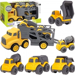 Woopie camion de tractare cu vehicule de construcții 4în1