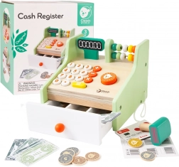 Casă de marcat din lemn CLASSIC WORLD pentru copii