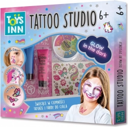 Set Tattoo Studio pentru tatuaje și culori pentru față