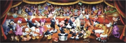 Puzzle panoramic Clementoni Disney Orchestr 1000 piese