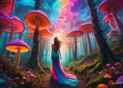 Puzzle Farmecul pădurii 500 piese ALIPSON