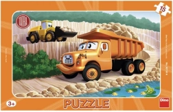 Puzzle cu camion Tatra - 15 piese