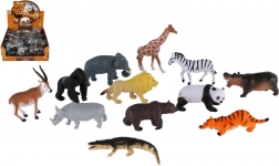 Set de animale safari din plastic 5–10 cm, mix de specii