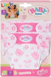 Scutece BABY born pentru păpuși de 36 cm - 2 buc.