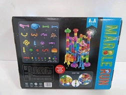 Pistă cu bile luminoase pentru întuneric, 72 de piese