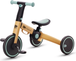 Kinderkraft 4Trike 3în1 tricicletă pliabilă pentru copii și bicicletă de echilibru Sunflower Blue